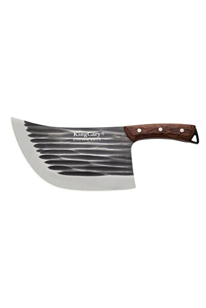 Naimeed Company Professional butcher cleaver, Naimeed D7799, 22cm curved stai...
