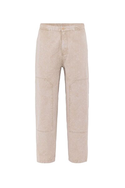 S13 Store Washable Baggy Gabardine Trousers