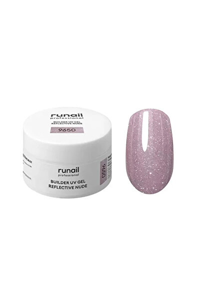 RUNAİL PROFESSİONAL Reflective Builder Gel Disko Protez Jeli 15 ml - 9650