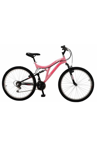 Salcano HELEN 26 V JANT BİSİKLET / PUDRA PEMBE - KOYU PEMBE - BEYAZ
