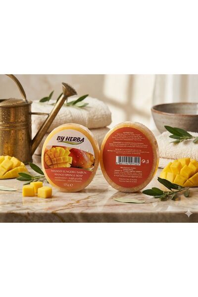By Herba Mango Spongilla Soap