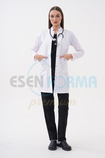 Esen Forma Kadın - Doktor & Laboratuvar Önlük Hakim Yaka