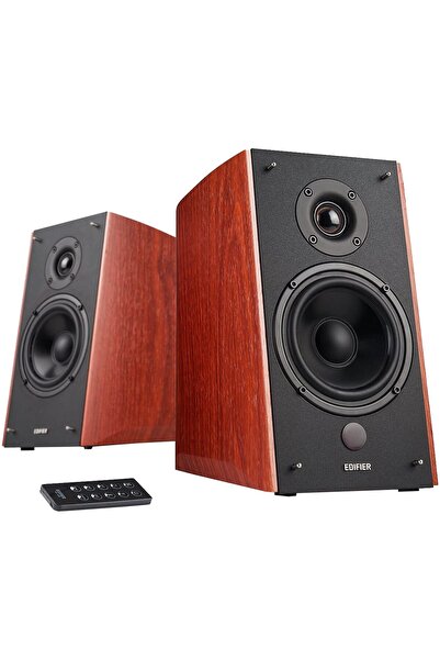 Edifier 2.0 R2000DB-BR Speakers, 120W, Bluetooth, Remote Control, Brown