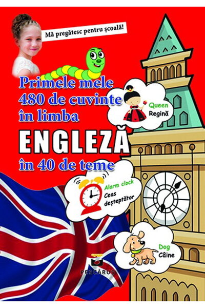 Editura Prestige Primele mele 480 de cuvinte în engleză - Carte de vocabular ...