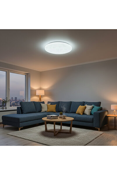 DELIGHT Plafonieră LED Flower fi300 18W=120W, 6500K, lumină rece