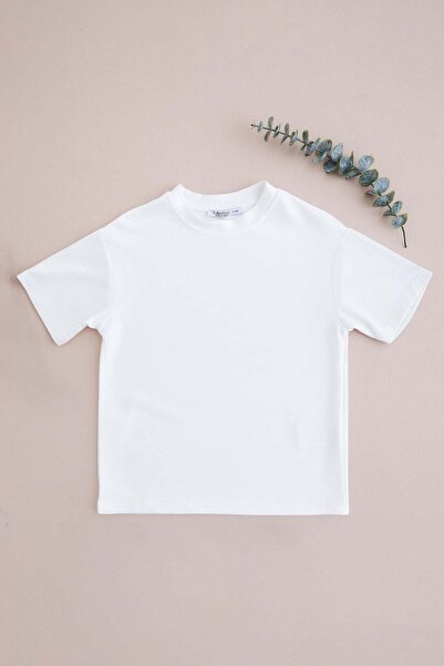 Fulla Moda Tricou modal pentru băieți, cu gât rotund, Basic