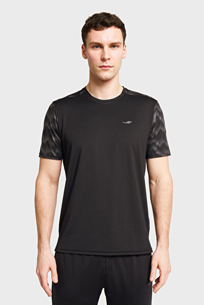 Lescon Tricou cu mânecă scurtă pentru alergare pentru bărbați 26B-1012