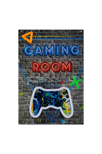 Zumzeria Tablou LED Neon Model Gaming 23.8x34cm