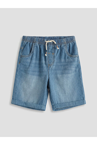 LC Waikiki Pantaloni scurți din denim pentru băieți cu talie elastică