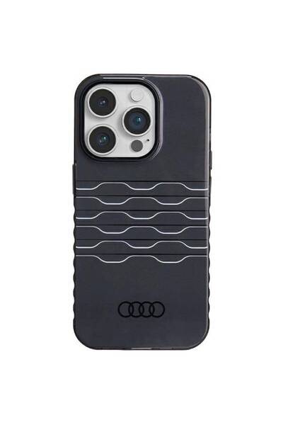 Audi Husă IML MAGSAFE IPHONE 14 PRO 6.1 " NEGRU/NEGRU CARCASA RIGIDĂ AU-IMLMI...