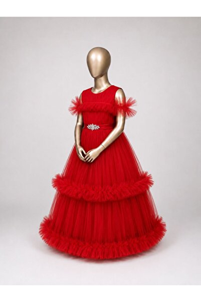 Joui Co Girl's Evening Dress -Aby-0048 New Model