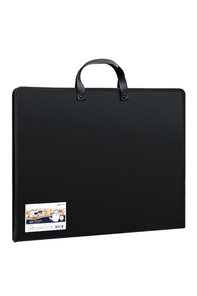 Deli PP Portfolio Case for Painting 440x350x35mm Black