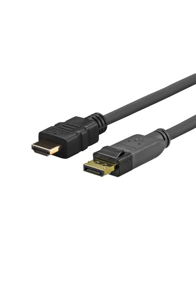 VivoLink PRODPHDMI4K7.5 adaptor cablu video 7,5 m DisplayPort HDMI Negru