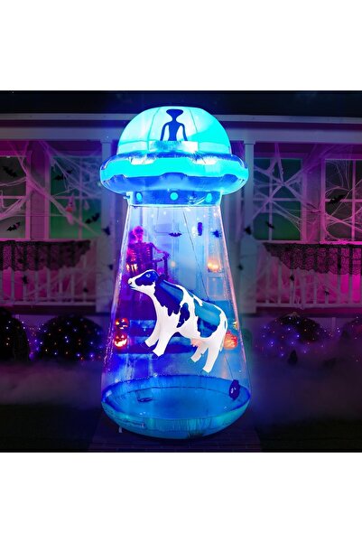 OEM Decoratiune gonflabila pentru exterior de Halloween,2, 7 m, decor de Hall...