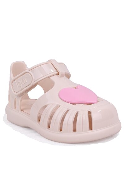 IGOR BB364 Tobby Gloss Love Bej Günlük Kız Çocuk Sandalet