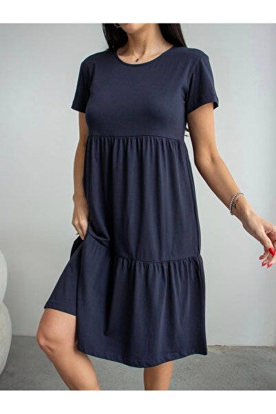 CREP WOMAN FASHION Combed Basic Dress