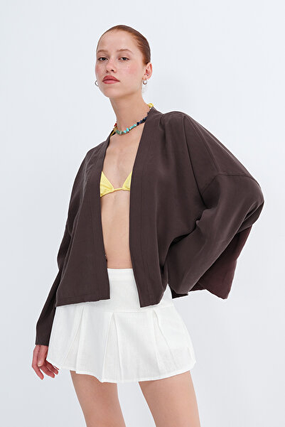 Addax Shawl Collar Modal Cardigan H18997