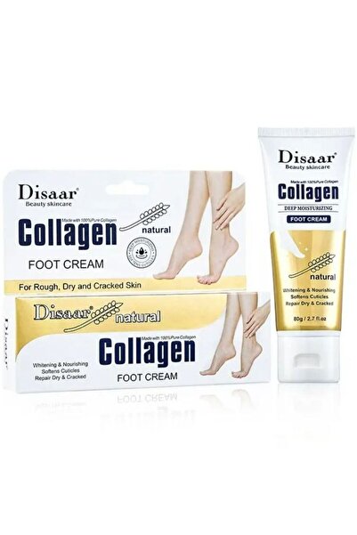 Disaar Collagen Foot Cream 80g–Deep Moisturizing,Cracked Heel Repair,Soft & S...