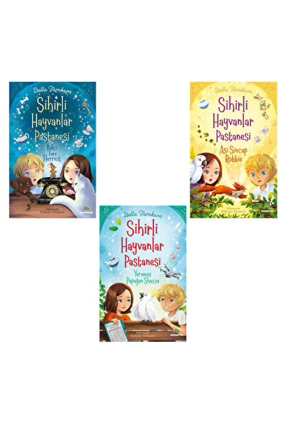 bookalemun yayınevi Sihirli Hayvanlar Pastanesi 3 Kitap Set
