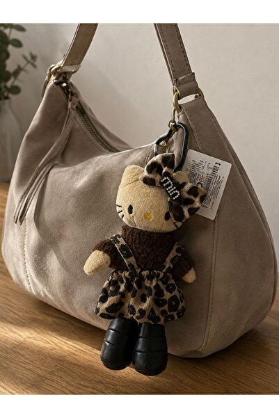 GenelTedarik Hello Kitty Peluş Figür Çanta Aksesuarı ve Anahtarlık