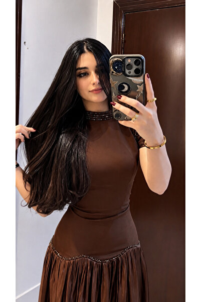 Tarf fashion فستان سهرة باربي كرنكل انيق