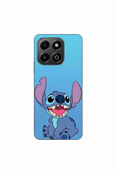 OEM Husa compatibila cu Honor X6b Silicon Gel Tpu Model Stitch Blue