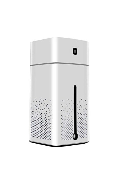 Sunhome مرطب هواء محمول مع مصباح ليلي LED سعة 1000 مل وقوة 3 وات KS-601 أبيض/...