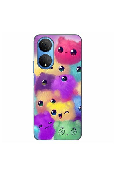 OEM Husa compatibila cu Honor X7 Silicon Gel Tpu Model Pufosi Colorati