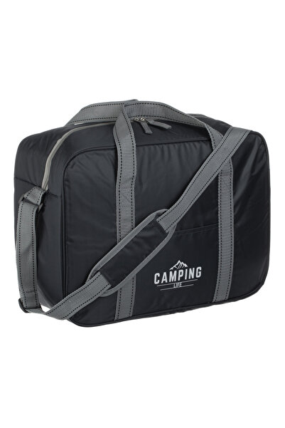 Zumzeria Geantă termoizolantă Negru Gri 40x18x28cm - 20l