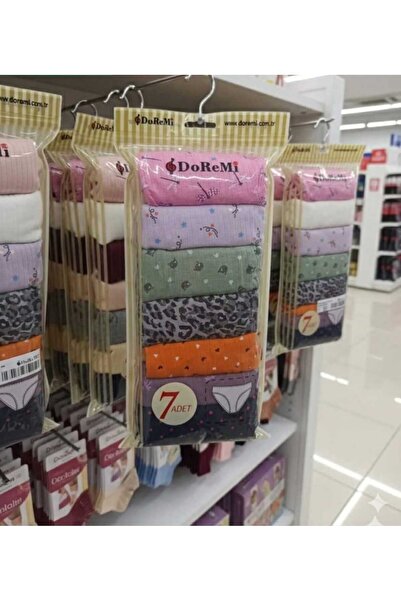 Doremi 7'li Fitilli Pamuklu Külot
