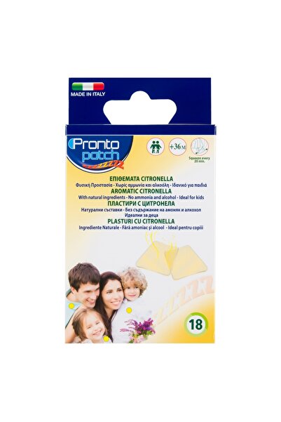 Zumzeria Anti-Mosquito Stickers with Citronella - 18pcs