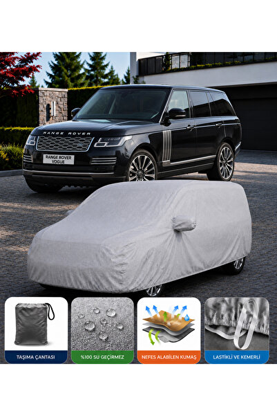 COCEM Range Rover Vogue Premium Araç Brandası Su Geçirmez UV Korumalı Tam Kor...