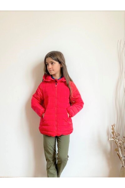 Yolka clothing Geaca cu gluga pentru fete
