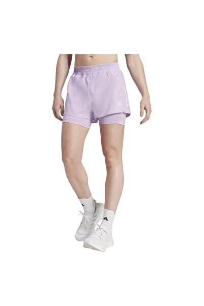 adidas Pantaloni scurți 2-în-1 pentru femei Own the Run Climacool M