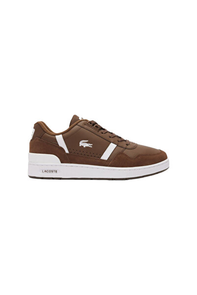 Lacoste T-Clip 746SMA01122A6 Ανδρικά Sneakers σε Καφέ Χρώμα