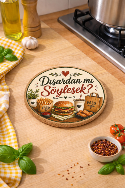iyi fikirler Dışardan mı Söylesek? Esprili Mantar Nihale Tencere Tava Altlığı...
