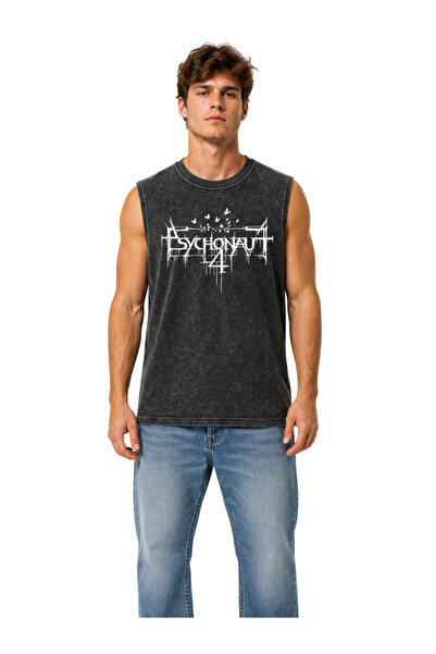 FREAK T-SHIRT Psychonaut 4 Αμάνικο μπλουζάκι με στάμπα και δυνατότητα πλύσης
