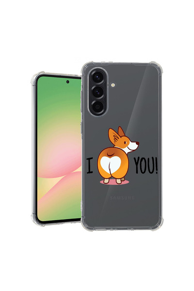 bestcase Αντικραδασμική Θήκη για Samsung Galaxy A37 5G, Χαριτωμένο Emoji σκυλ...