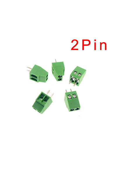 Choice19 10PCS 2Pin 5/10pcs KF128 2.54mm PCB Mini Screw Terminal Blocks Conne...