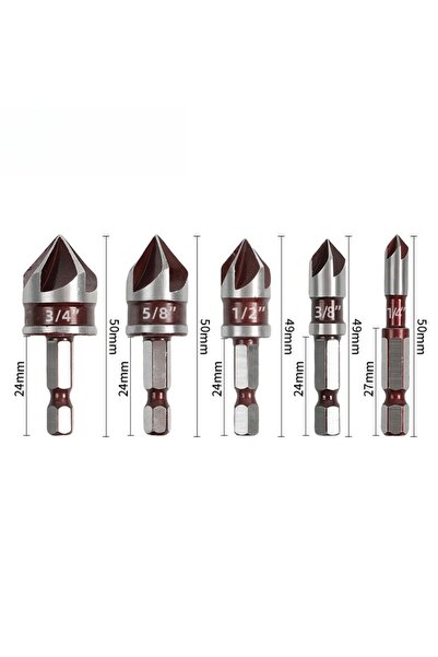 Choice1 Hexagon handle 5PCS Red Set 6/5/3PCS Hexagonal Shank 90 Degree Black ...