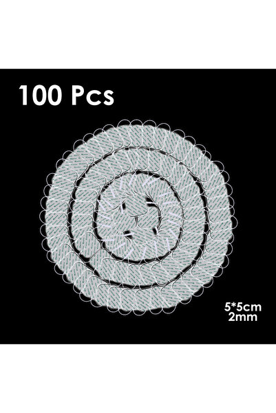 choice2 100pcs 5*5cm EMS Electrode Pads Nerve Muscle Stimulator Silicone Gel ...