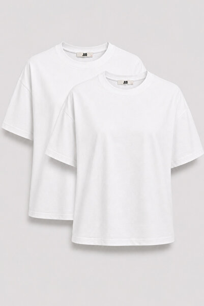 JUD Ricardo 84002-1 Oversize 2-Pack Men's Basic T-Shirt