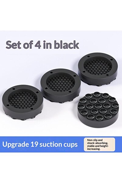 Choice1 A3 1/4Pcs Washing Machine Foot Mat New Suctions Anti Vibration Feet P...