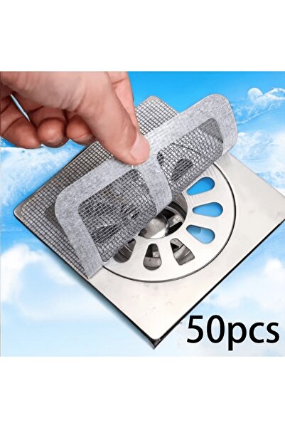 Choice 50 قطعة من فلاتر الصرف للاستخدام مرة واحدة - مصيدة الشعر للاستحمام، وم...