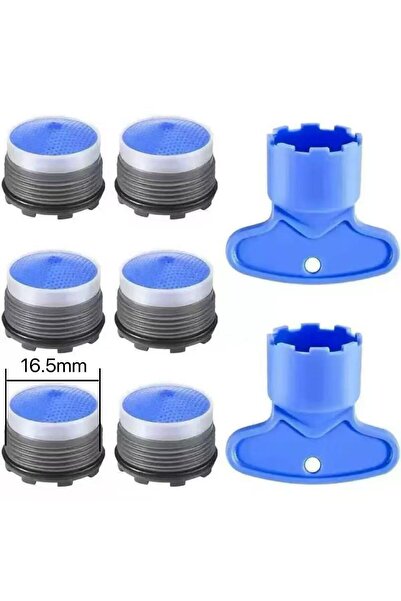 Choice فلتر صنبور QPQ-16.5MM مقاس 16.5/18.5 مم مع مفتاح إزالة، موفر للمياه، ج...