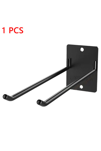 Choice L 1pc Black Tool Storage System Hooks Wall Holder Garage Storage Multi...