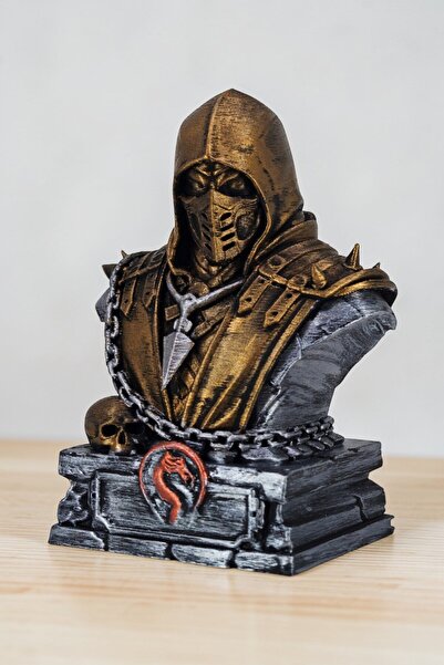 Hunga Mortal Kombat - Scorpion Büst Figür 12,5 Cm