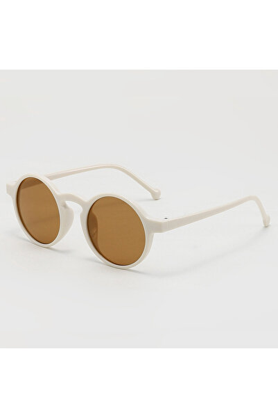 Choice4 white 2025 Small Round Frame Baby Sunglasses Fashion Glasses Children...