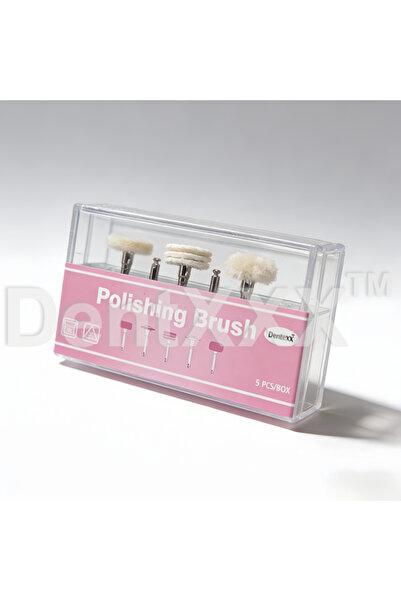 Choice 5PCS DENTX PK03 5PCS Polishing Brush Wheels Set High Density Heat Diss...