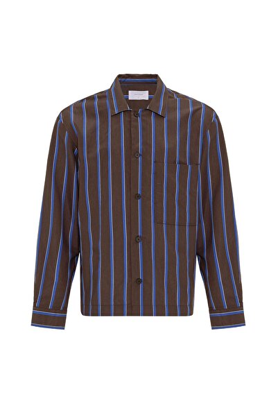 S13 Store Relax fit striped men's shirt